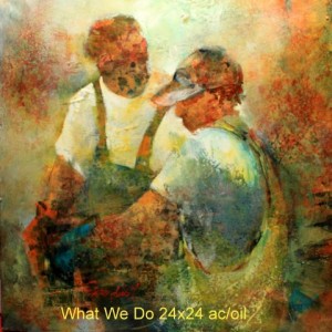 What We Do 24x24 ac/oil