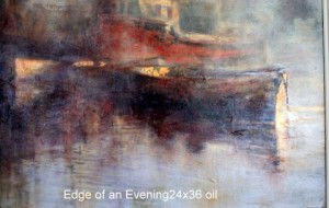 Edge of an Evening 24x36 oil