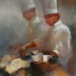 Chef Series IV 24x24 oil $1500