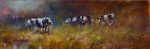 Contented Cows ac/oil 8x24